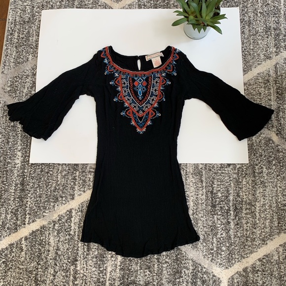 Flying Tomato Anthropologie Embroidered Mini Dress - Picture 5 of 6